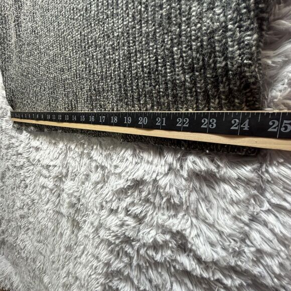 True Measure by JL Powell Sweater Mens 2XL Gray Wool Mock Neck Granola Heavy Y2K - Picture 10 of 14